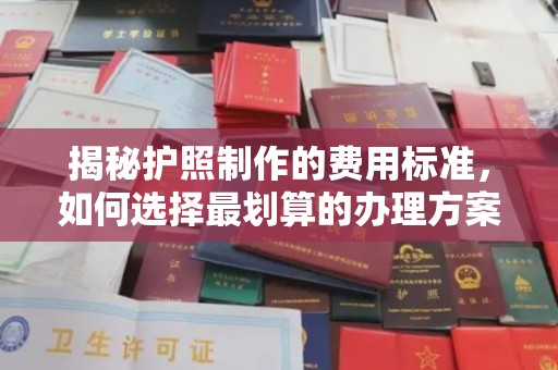 莺歌揭秘护照制作的费用标准，如何选择最划算的办理方案？
