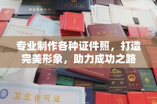 莺歌专业制作各种证件照，打造完美形象，助力成功之路