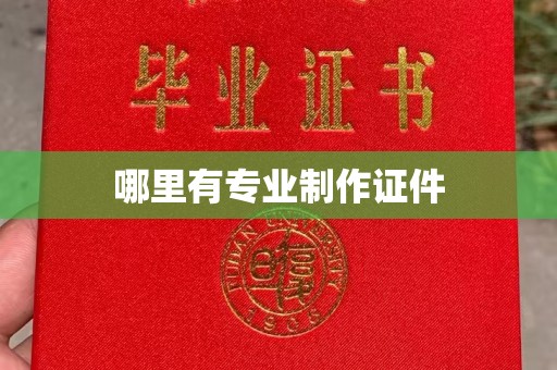 莺歌哪里有专业制作证件